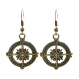 Kompass Ohrringe