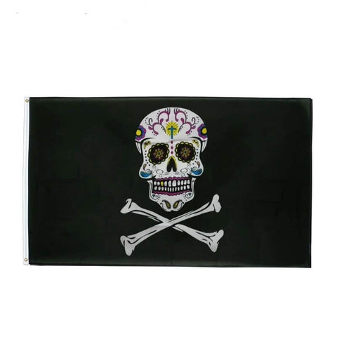 Piratenflagge - Mexikanischer Totenkopf
