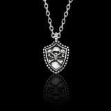 Piraten Kette mit Schädel und Knochen