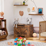 Kleine hölzerne Schatztruhe