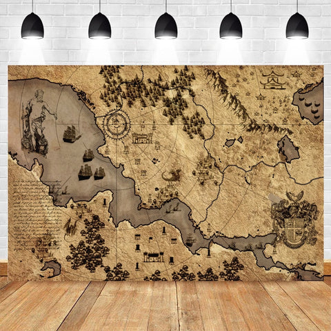 Piratens Shatzkarte der Alten Welt