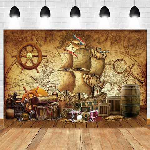 Piraten Schatzkarte von Barbossa