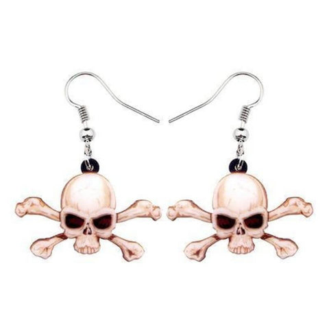 Totenkopf Piraten ohrringe