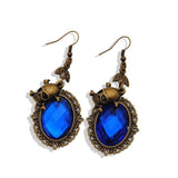 boucles d'oreilles pirate femme violet