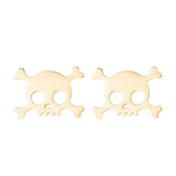 boucle oreille pirate or