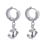 boucles d'oreilles ancre de bateau 