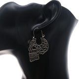 Totenkopf Piraten Ohrringe für Damen