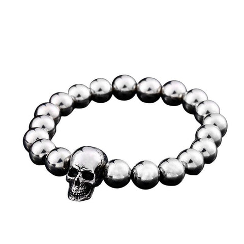 Biker Piraten Perlen Armband