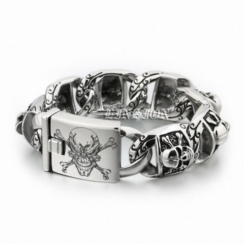 Silber Piraten Armband