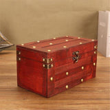 Kleiner Holz Schatztruhe