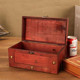 Kleiner Holz Schatztruhe