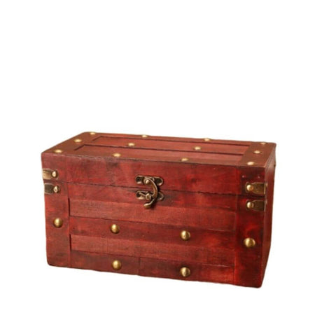 Kleiner Holz Schatztruhe