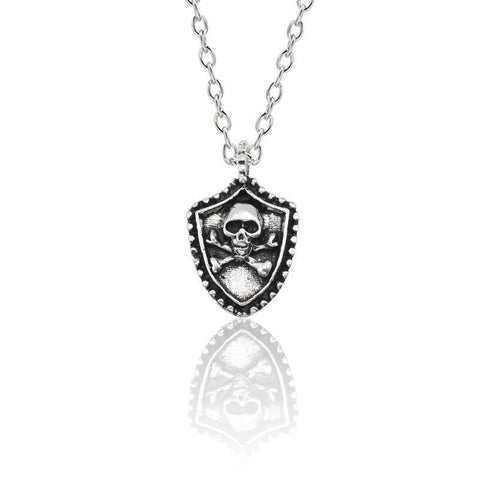 Piraten Kette mit Schädel und Knochen