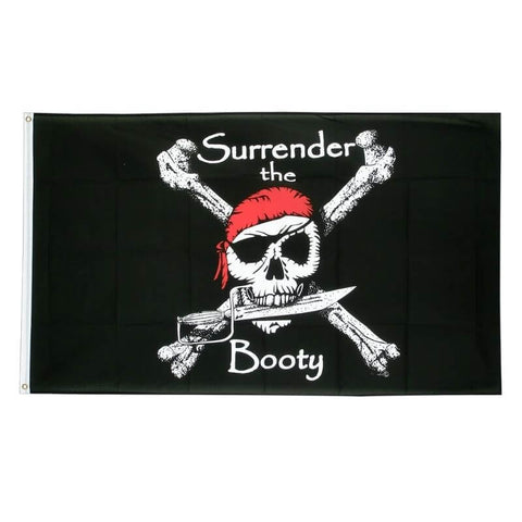 Blutrünstige Piratenflagge