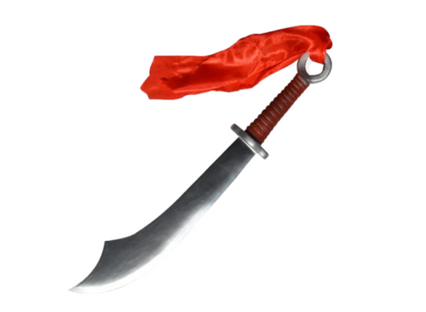 Piratensäbel mit Rotem Tuch