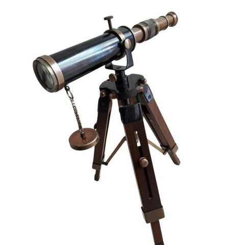 Piraten Fernrohr Dekoration mit Stativ