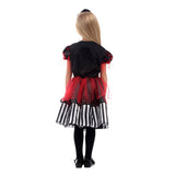 costume pirate fille rouge