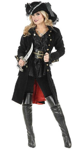 Piratenkostüm Dame Dunkel